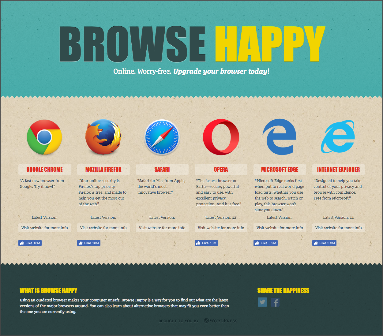 browse happy