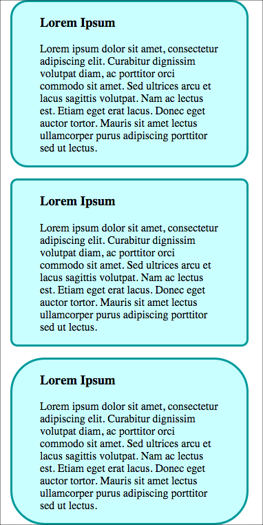 border radius