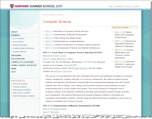 csci hss