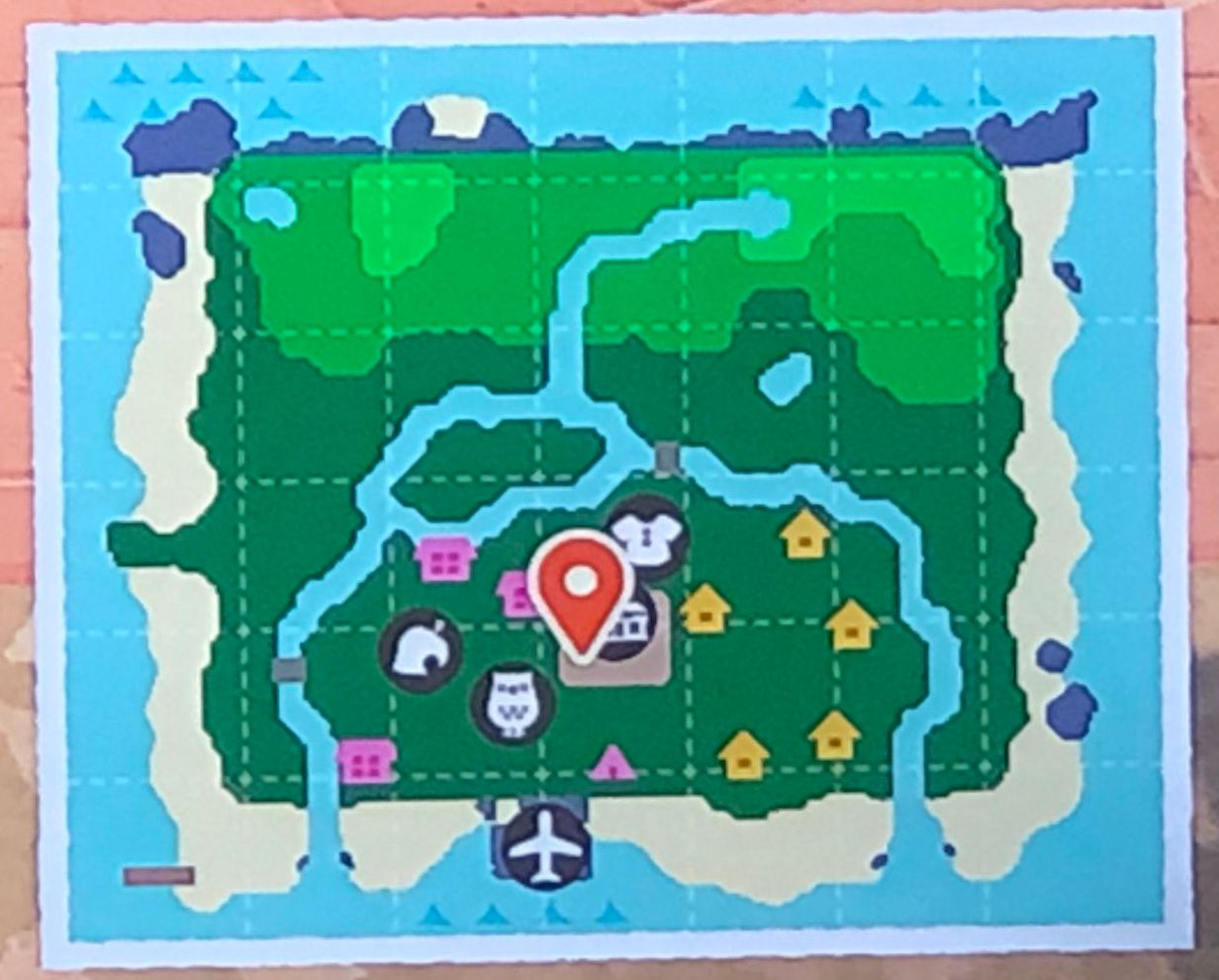 Animal Crossing Map