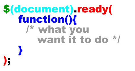 $(document).ready(function(){})