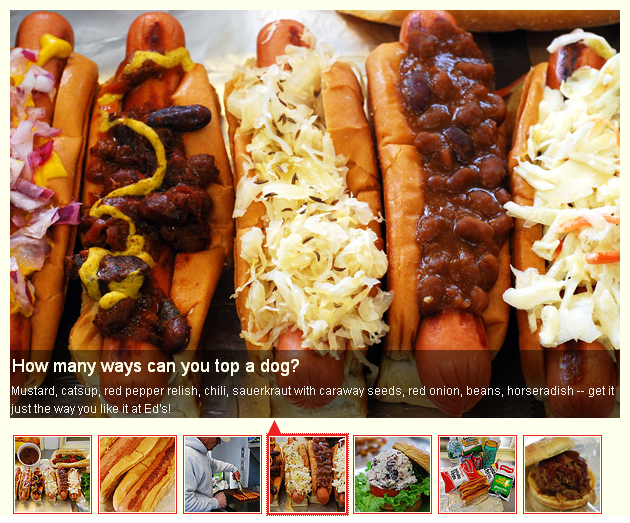 featured content hot dogs