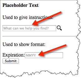 html5 placeholder