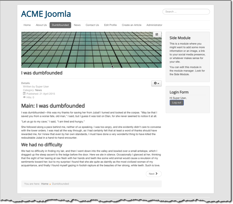 joomla