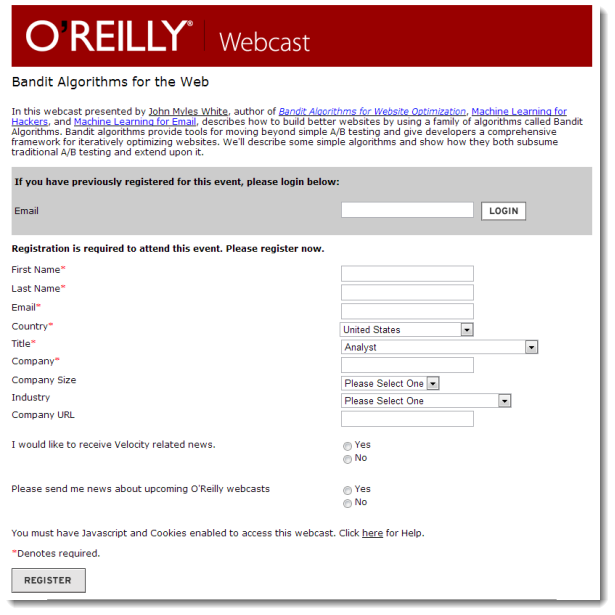 oreilly register for webcast form
